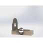 VEX Element fixare KEEP-NUT auto-ancoranta,M4xH6mm,alb
